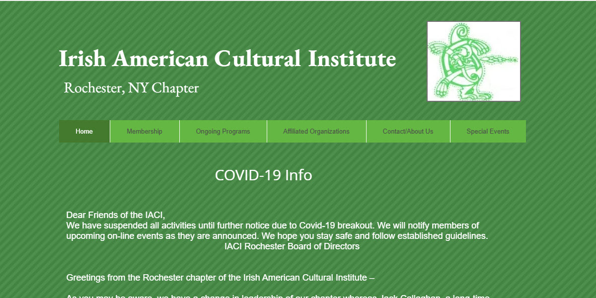 Irish American Cultural Institute Rochester Chapter
