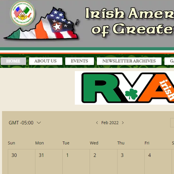 Irish American Society of Greater Richmond - Irish organization in Chesterfield VA