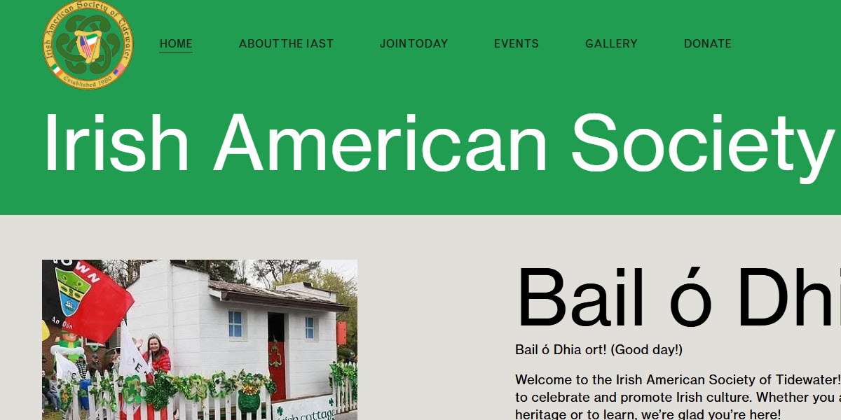 Irish American Society of Tidewater