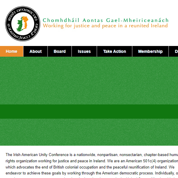 Gaelic Speaking Nonprofits Near Me - Irish American Unity Conference