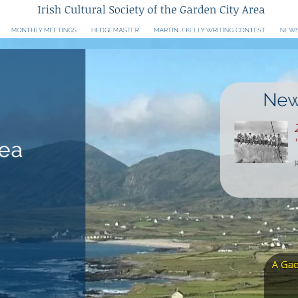 Irish Organization Near Me - Irish Cultural Society of the Garden City Area
