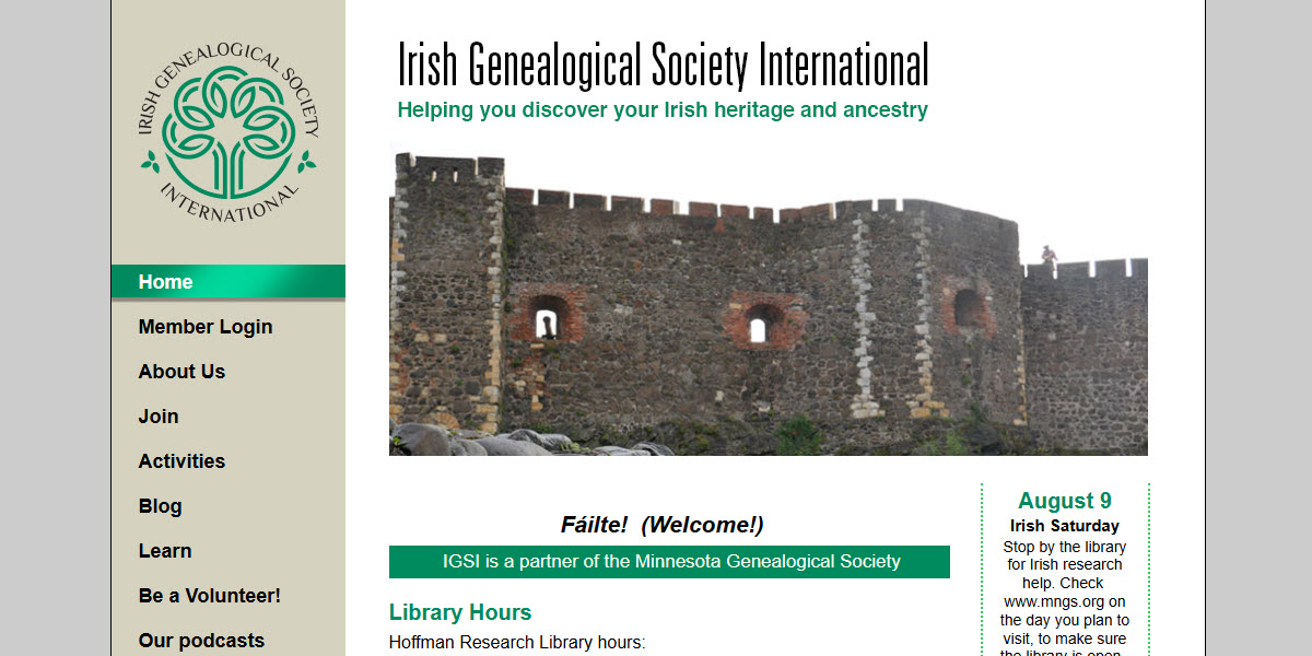 Irish Genealogical Society International